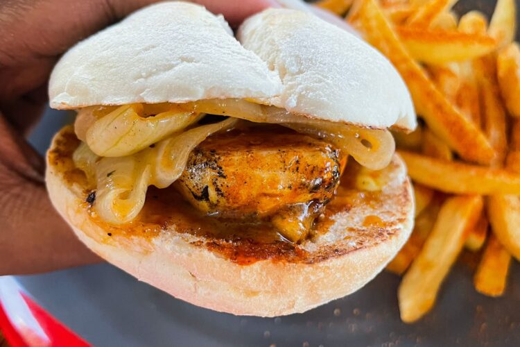 Nando's Chicken Prego & Chips